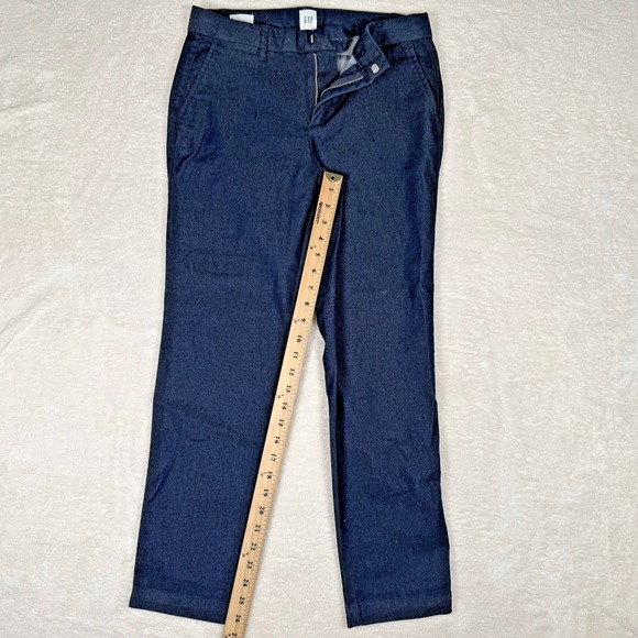 Gap Slim City Cropped Pants Chino Trouser Career Wear Blue Womens Size 2 NEW‎ - Picture 4 of 5